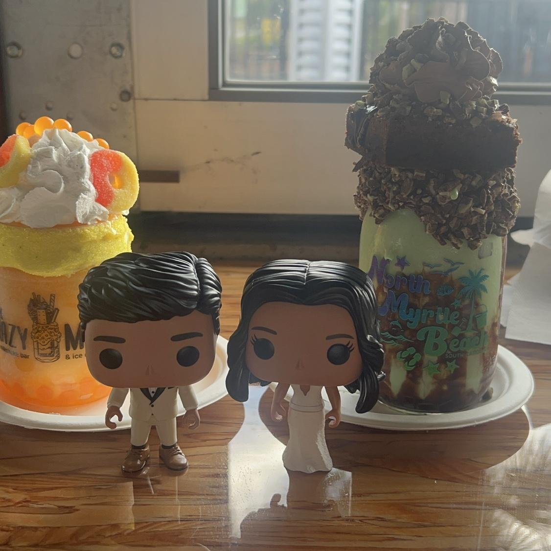 Enjoying some Crazy Mason. Disfrutando de un Crazy Mason.