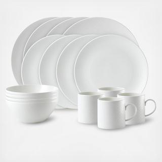 Gio 16-Piece Dinnerware Set, Service for 4