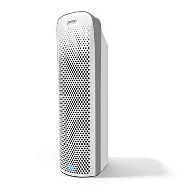 Pure Enrichment PureZone Elite - Ultra-Quiet 4-in-1 True HEPA Air Purifier with Smart Air Quality Monitor - Safely Eliminates Dust & Odor from Smoke, Pets, Cooking & More