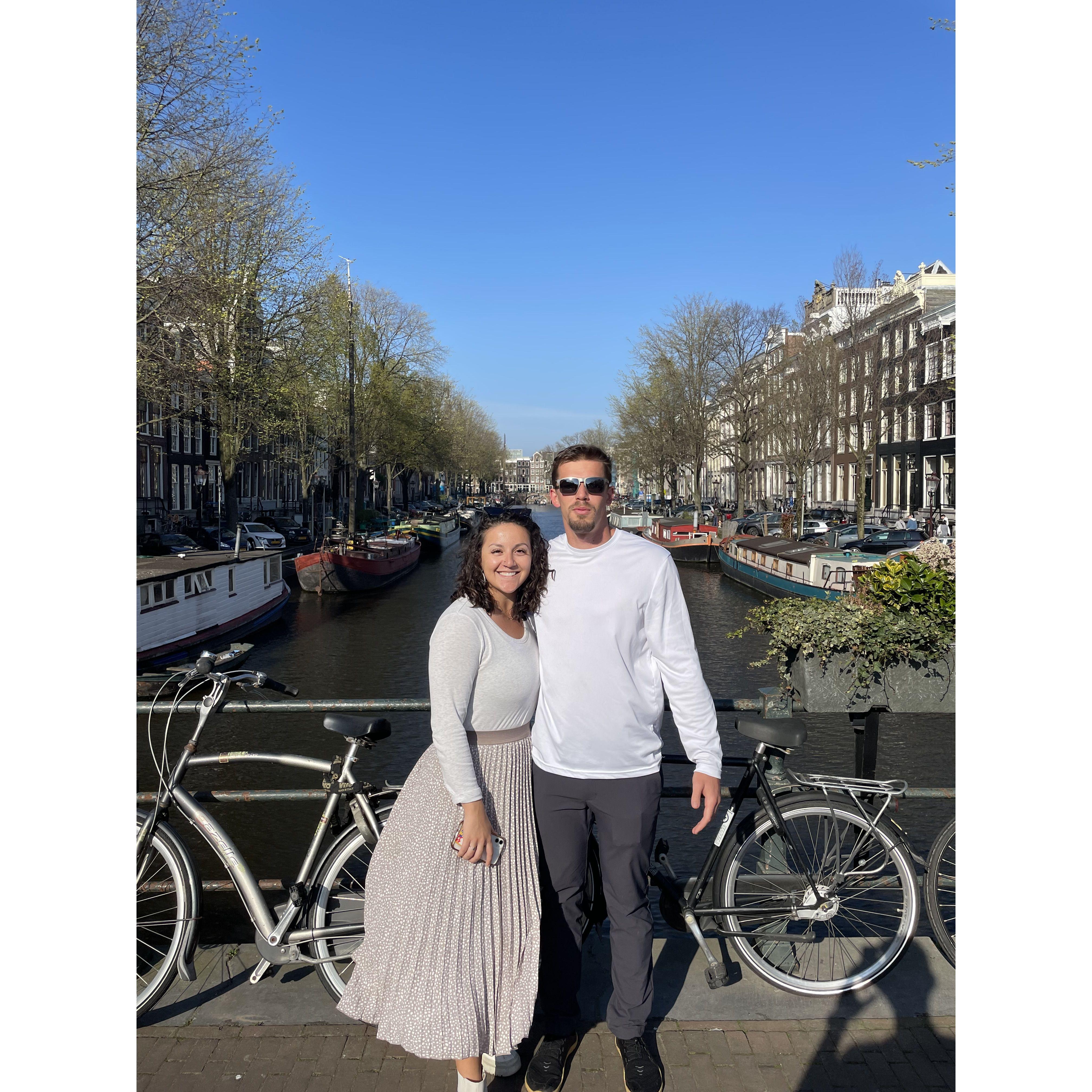 2022- Visiting our favorite city, Amsterdam