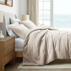 Ultra-Soft Cloud Weave Textured Comforter Set | Linens & Hutch