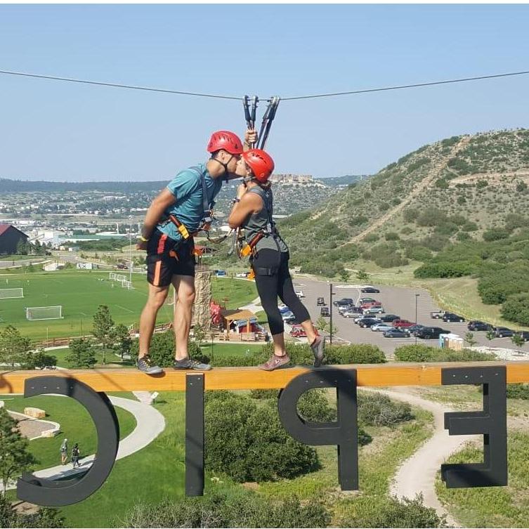 Along the way, we have learned that no obstacle is too difficult to overcome when we are committed to being a team. (Zipline Obstacle Course, Castle Rock, CO, August 2018)