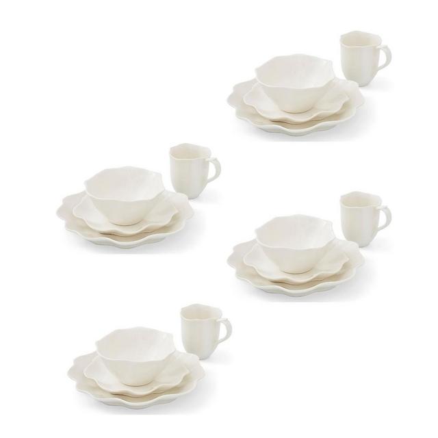 Portmeirion Sophie Conran Floret 16 Dinnerware Set, Service for 4
