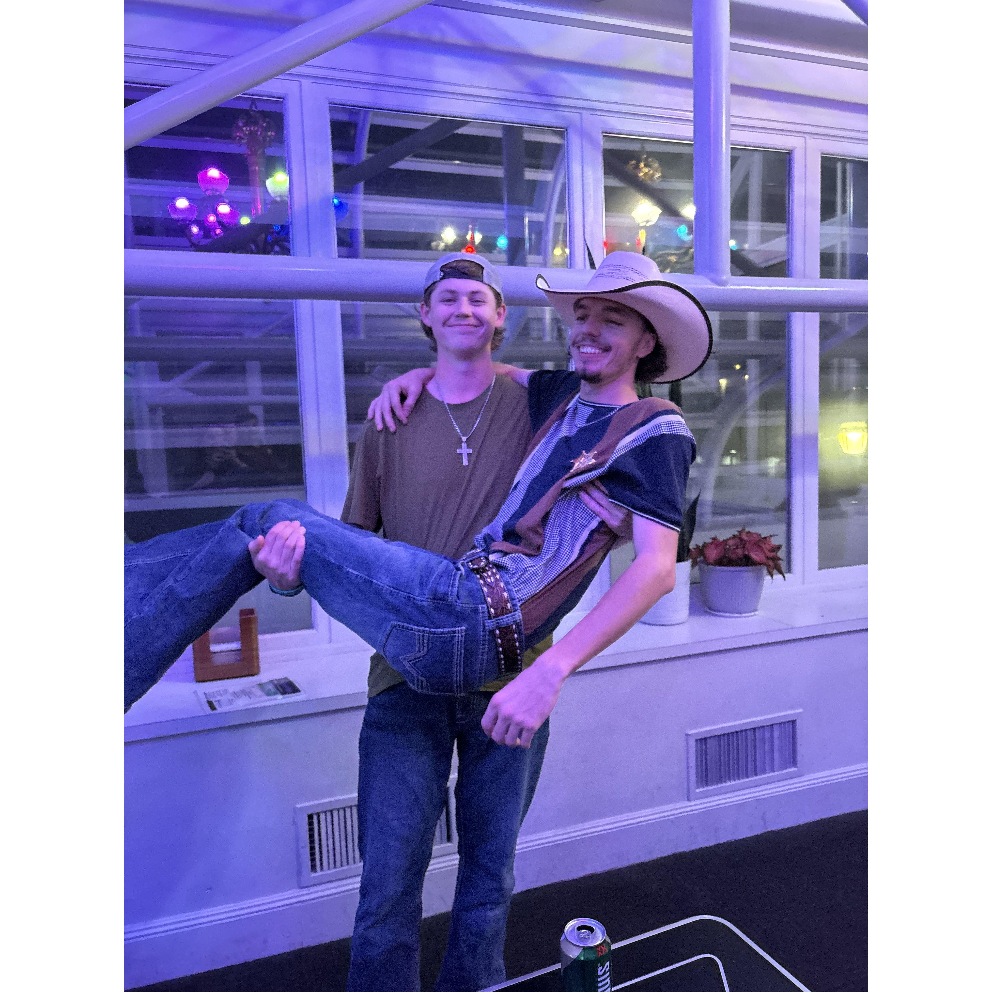 If you couldn't tell this is their signature pose!
