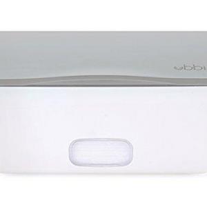 Ubbi Baby Wipes Dispenser with Weighted Plate, Gray
