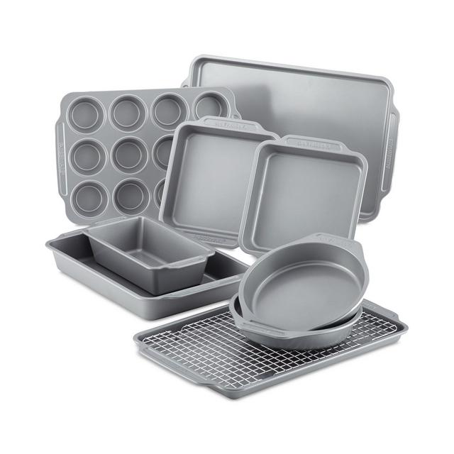 Farberware Nonstick 10-Piece Bakeware Set with Cooling Rack