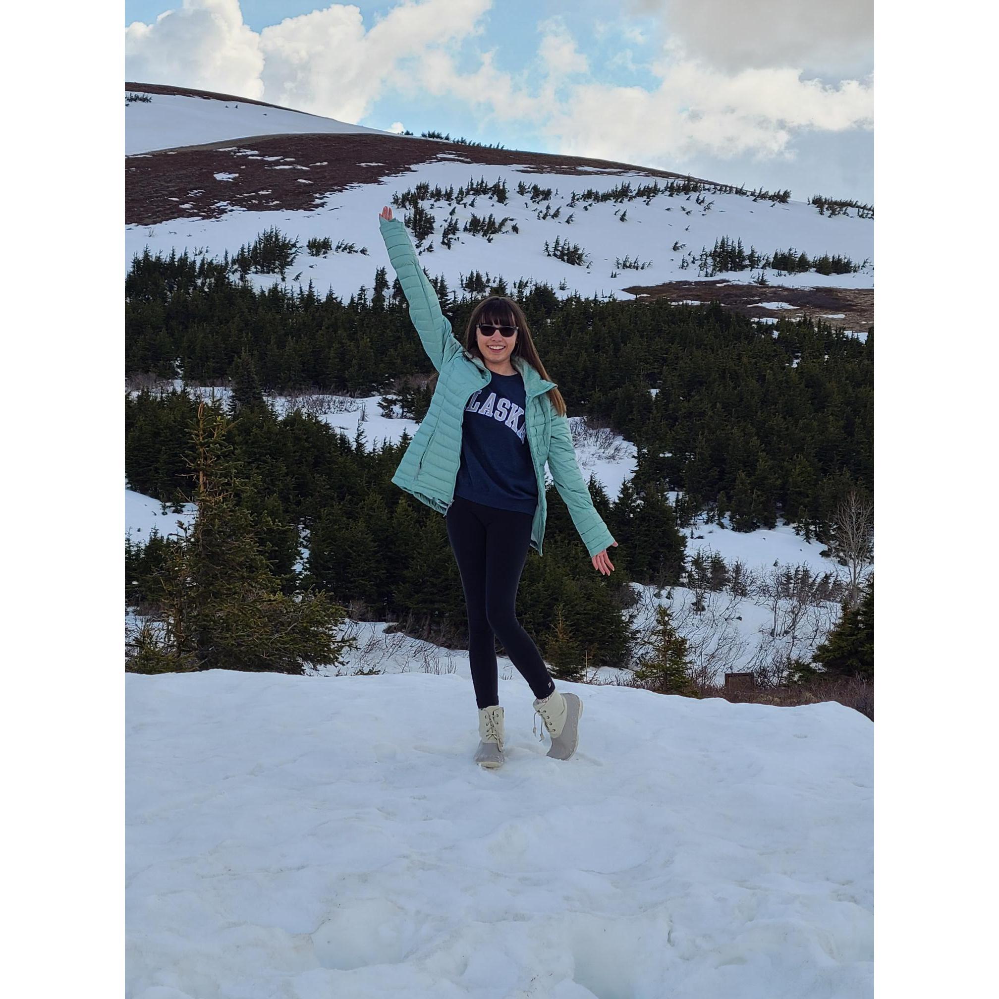 Here I am Alaska!