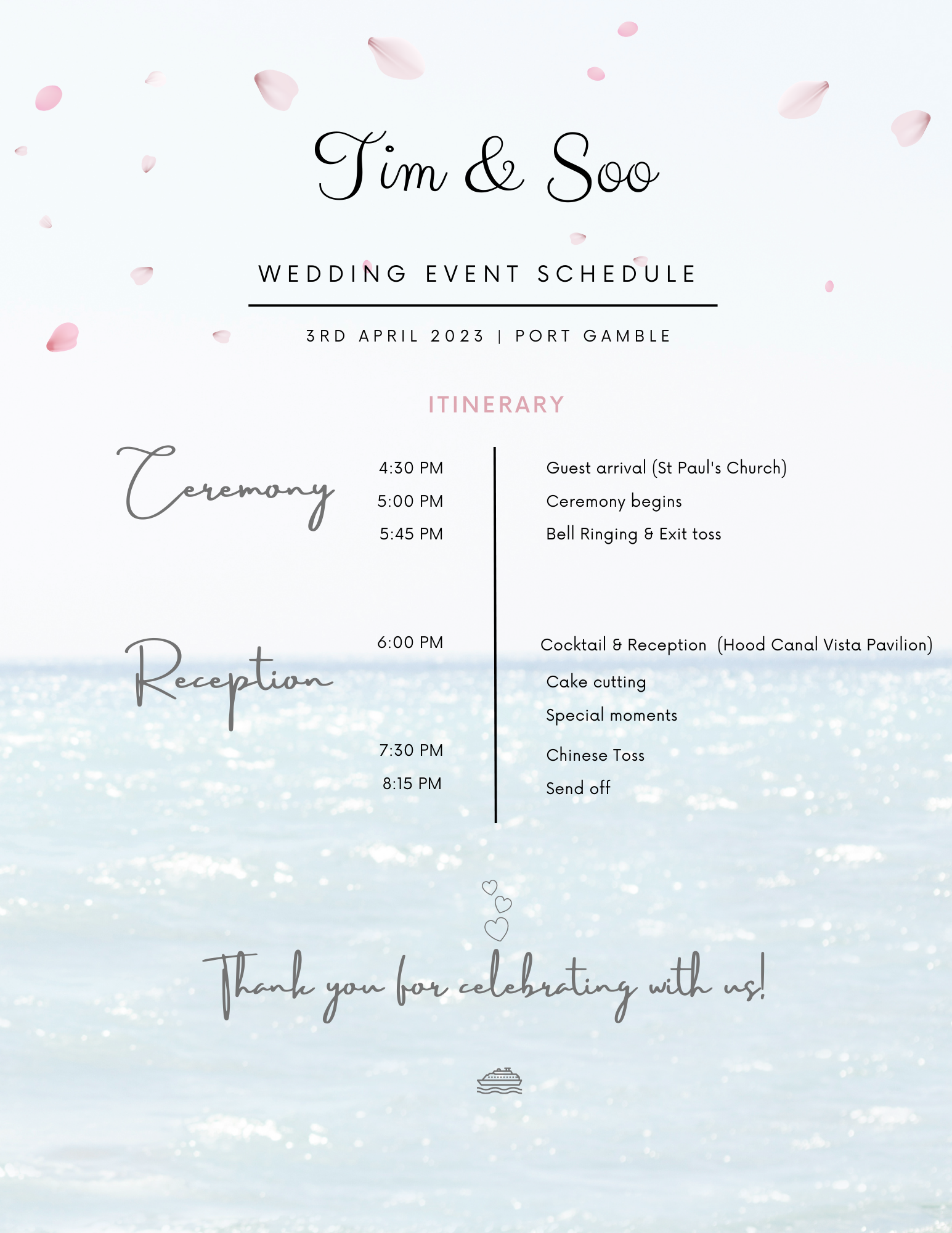 The Wedding Website of Timothy Hecox and Soo Chin Kwan