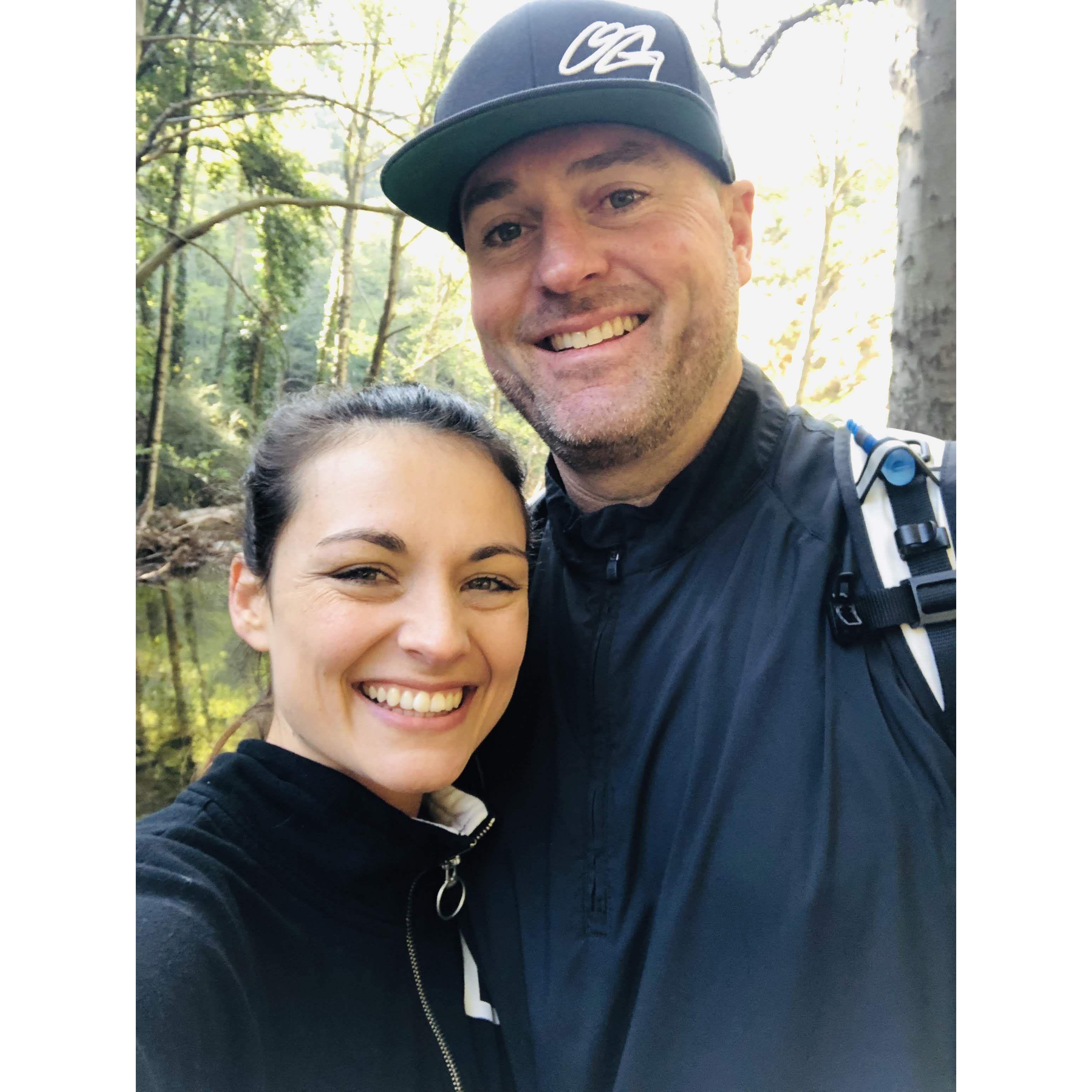 Our first hiking date