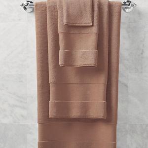 Set of 6 Frontgate Resort Collection Bath Towels in Terracotta
