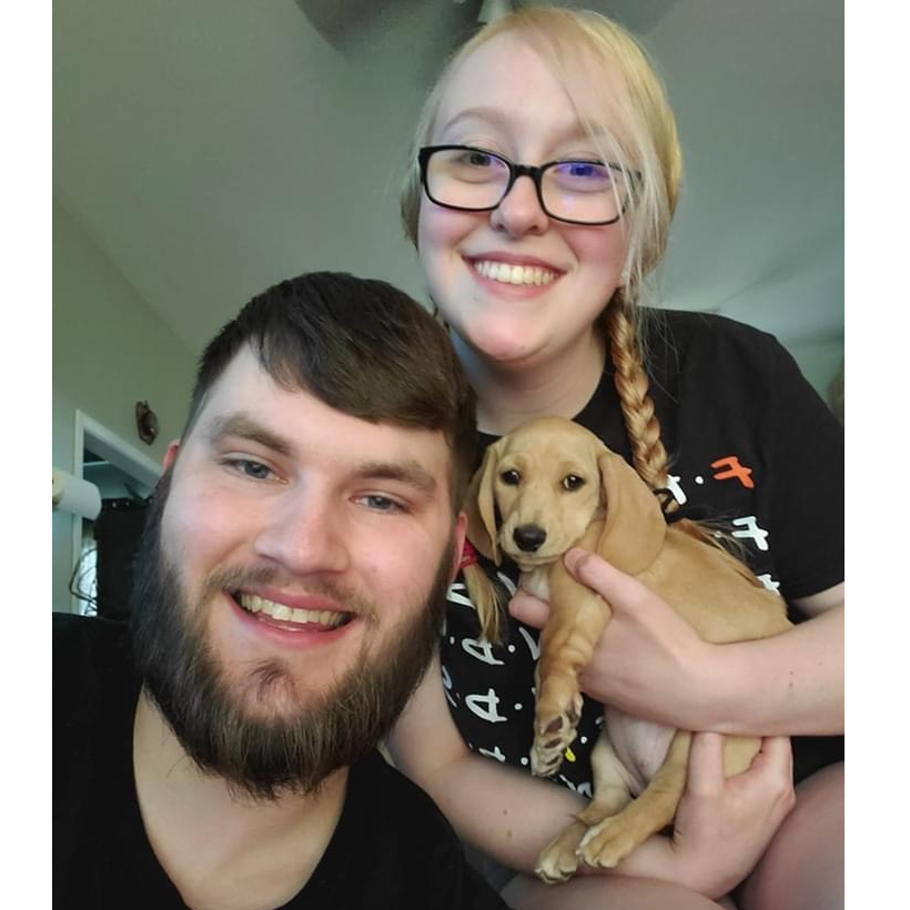 Our beautiful puppy we got together :)