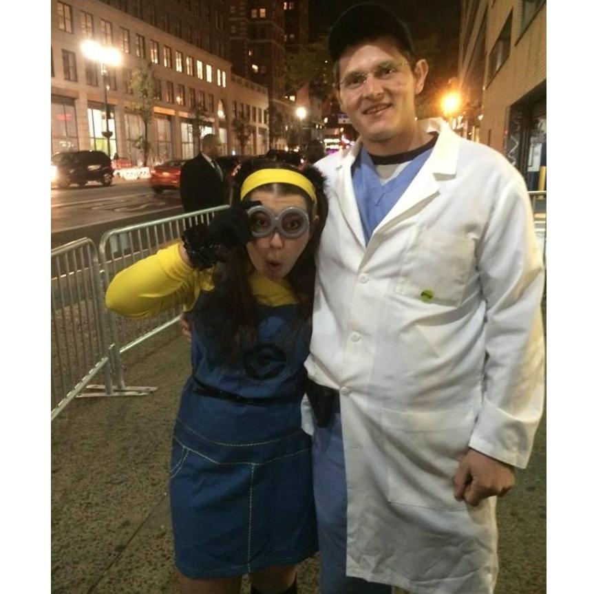 Dr. Solo & Minion Rachel - Halloween 2015
