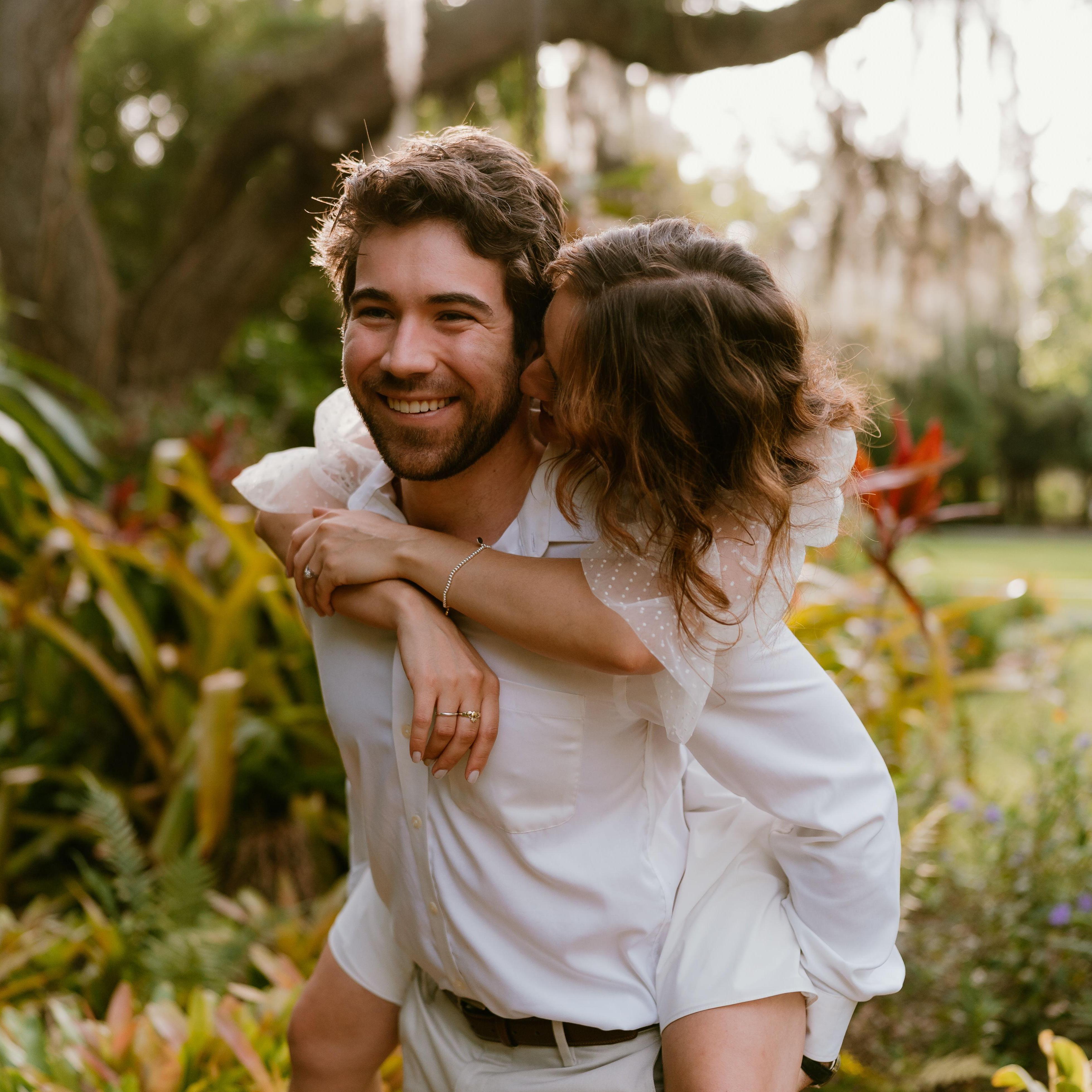 2025. One of many magical moments captured by our photographer, Naomi, during our engagement photo session.