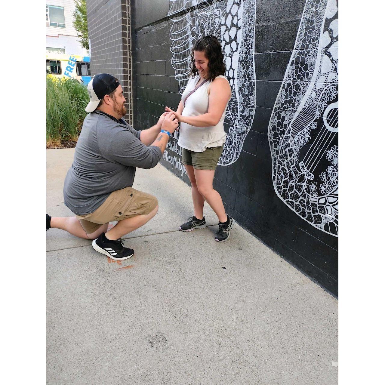 I said "YES!"