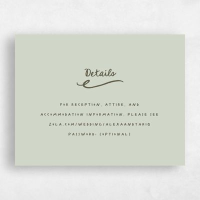 Grassy Sage, Green Wedding Enclosure - Emelia