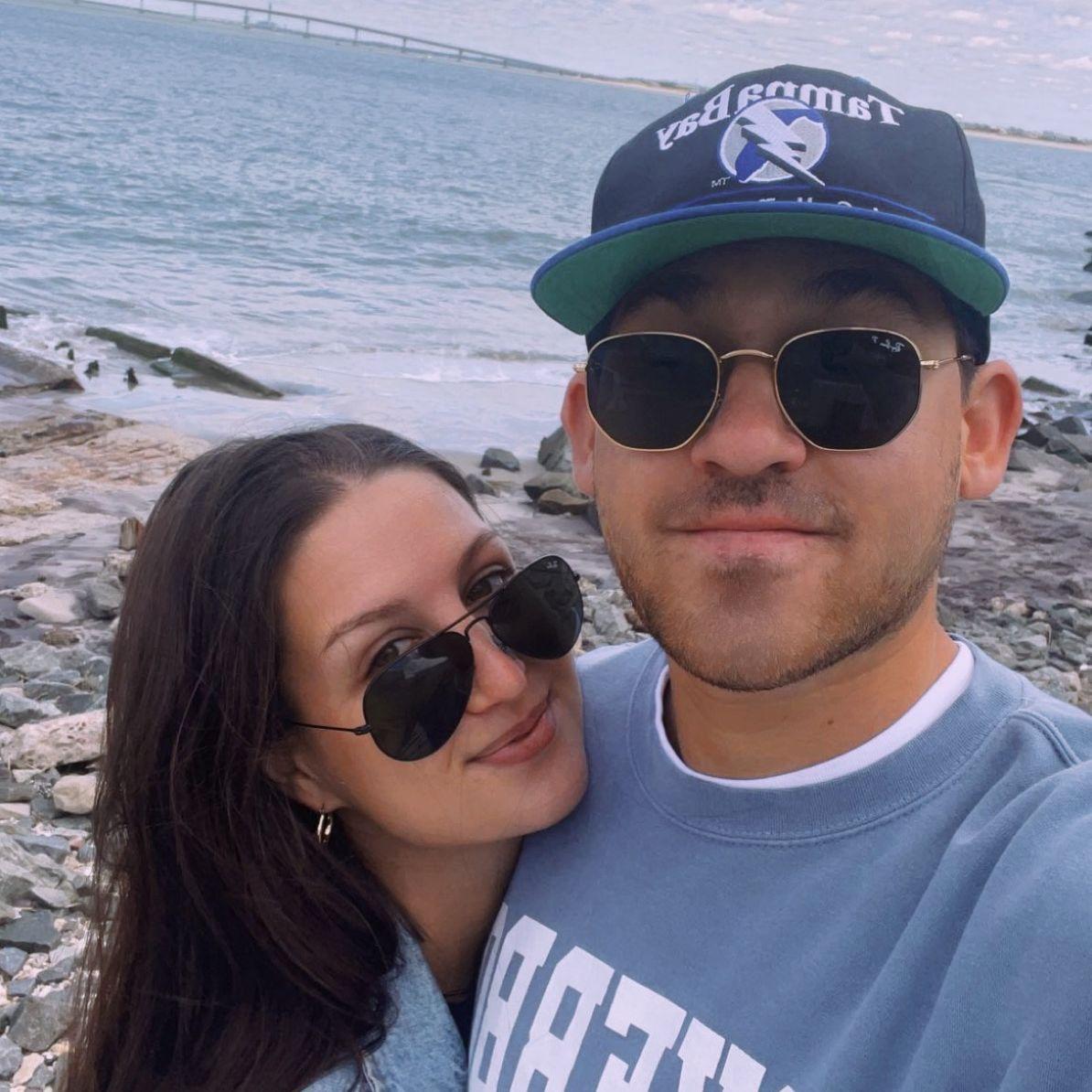 our first pic ever! do we look like we know each other's last names yet?