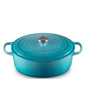 Le Creuset Signature Cast Iron Oval Oven Dutch Oven with Stainless Steel knob | Dillard's
