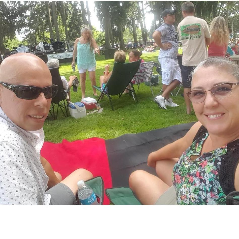One of many Satin Love concerts in the park