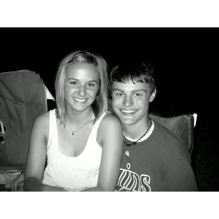 our first photo together (2009)