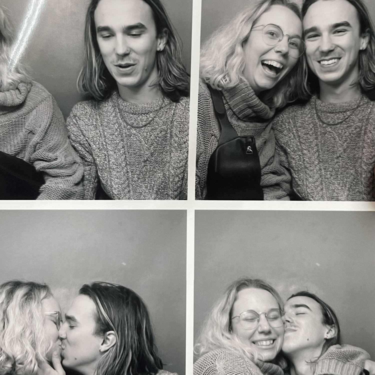 Photo Booth in Brighton when we "weren't" dating