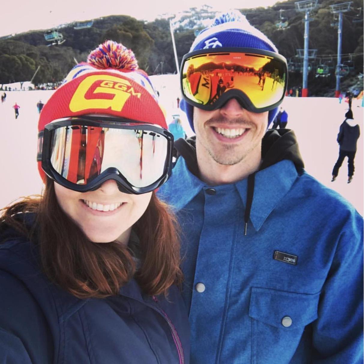 One of many snow trips! Our happy place.