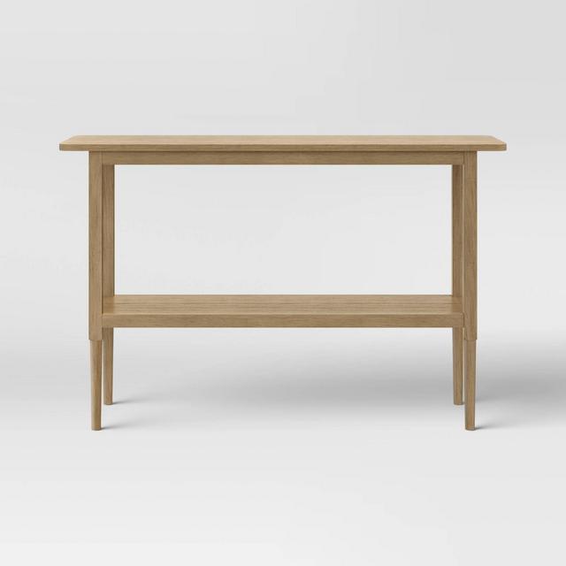 Gretna Narrow Console Table Natural - Threshold™