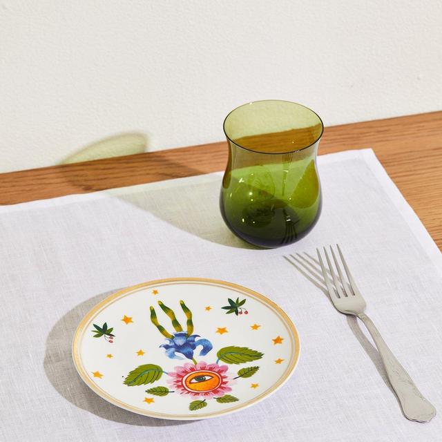 Bitossi Home Flower Eye Plate