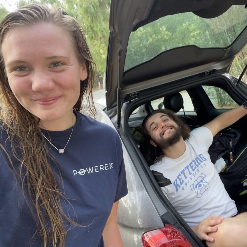 Tenting in Ajaccio, France (July 2024)