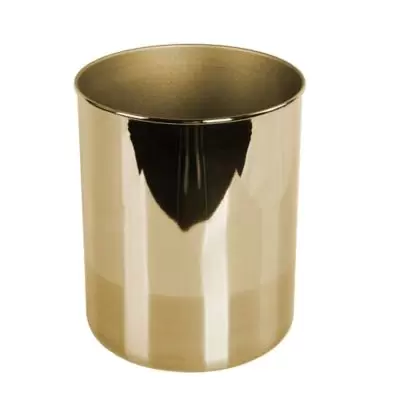 Linea Split Finish Wastebasket