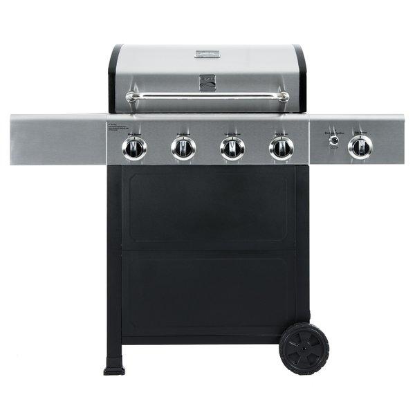 Kenmore 4 Burner Liquid Propane Gas Grill with Side Burner
