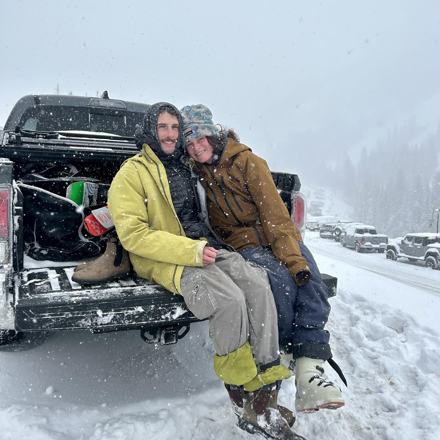 Yeewtah ski trip!! Always ready to drive many hours for only a few days to get those good lines!
