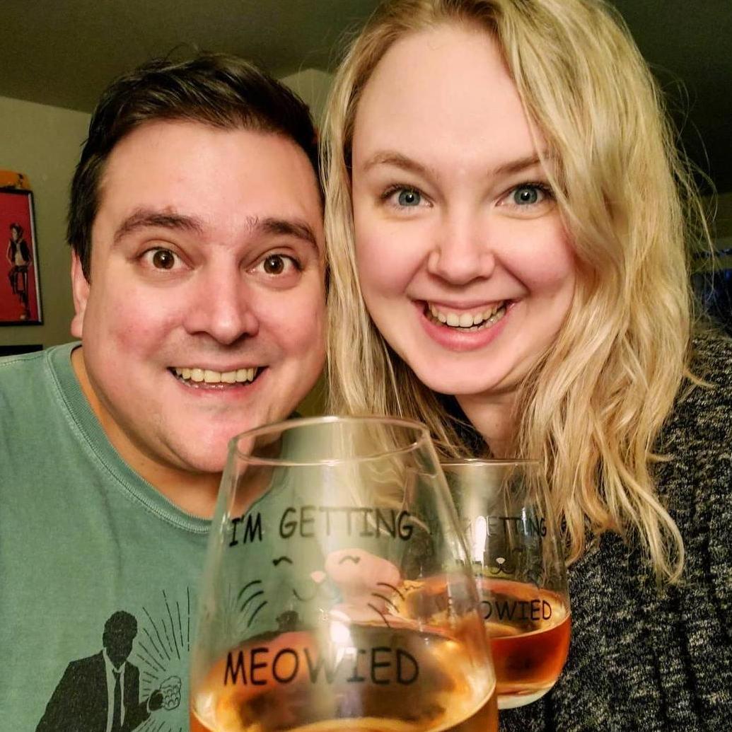 Thank you to the Hockings for the cutest engagement gift. We're getting Meowied!