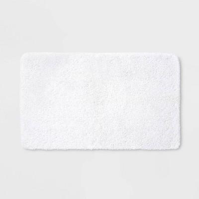 34"x20" Performance Nylon Bath Rug White - Threshold&#8482;