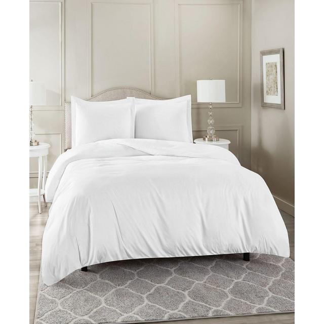 Super Soft Double Brushed Microfiber 3 Pc. Duvet Cover Set, King