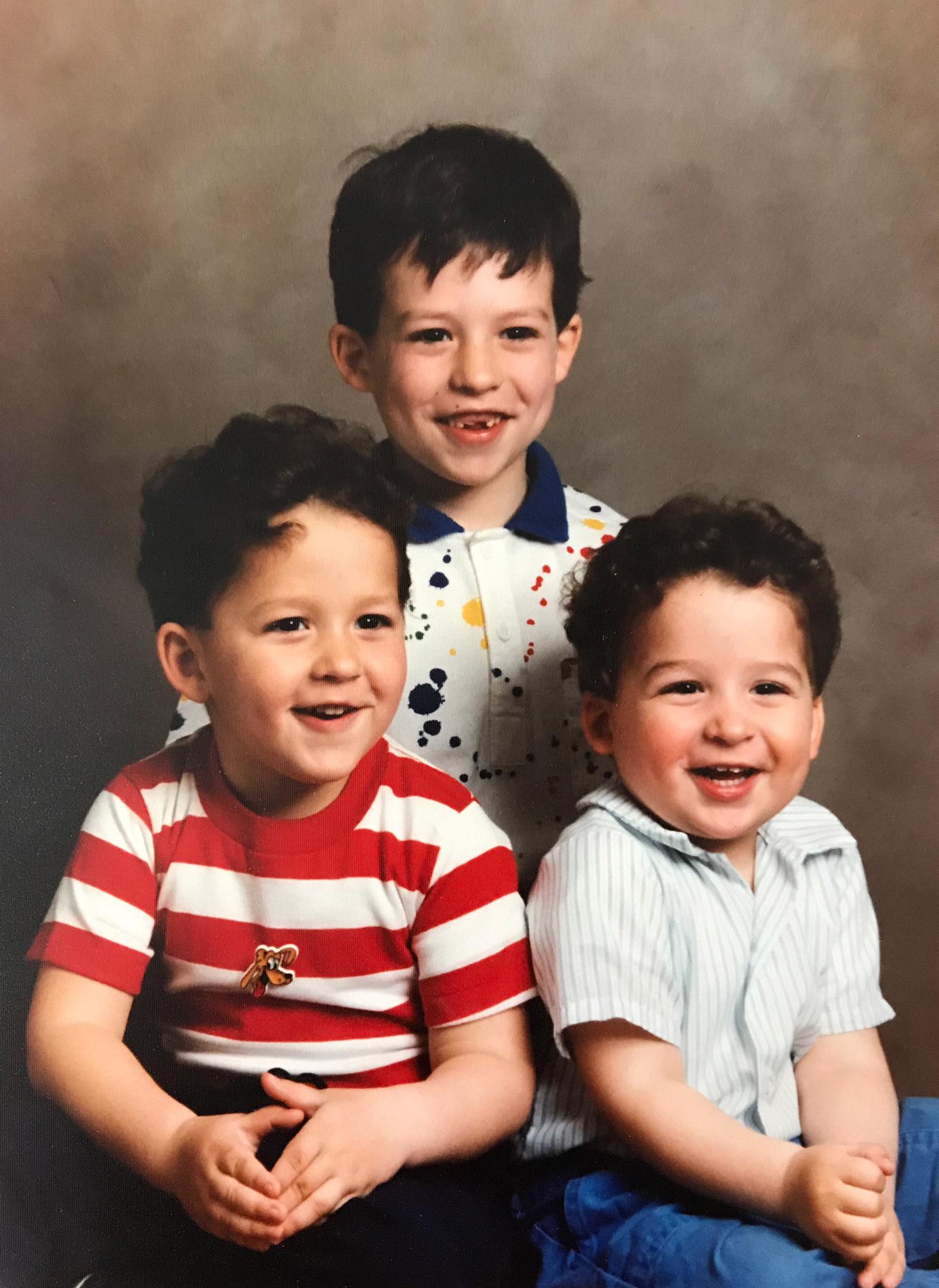L to R, Kevin, Douglas, Andrew