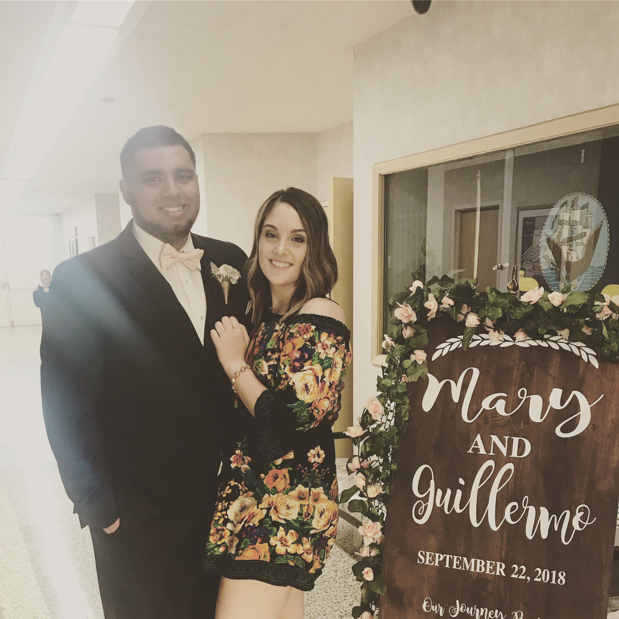 At our friends wedding 🤍
September 2018