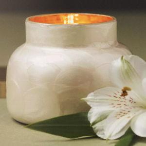 Capri Blue Volcano Capiz Jar Candle