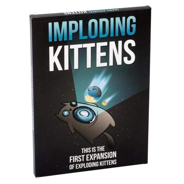 7 years and up - Imploding Kittens: This is The First Expansion of Exploding Kittens