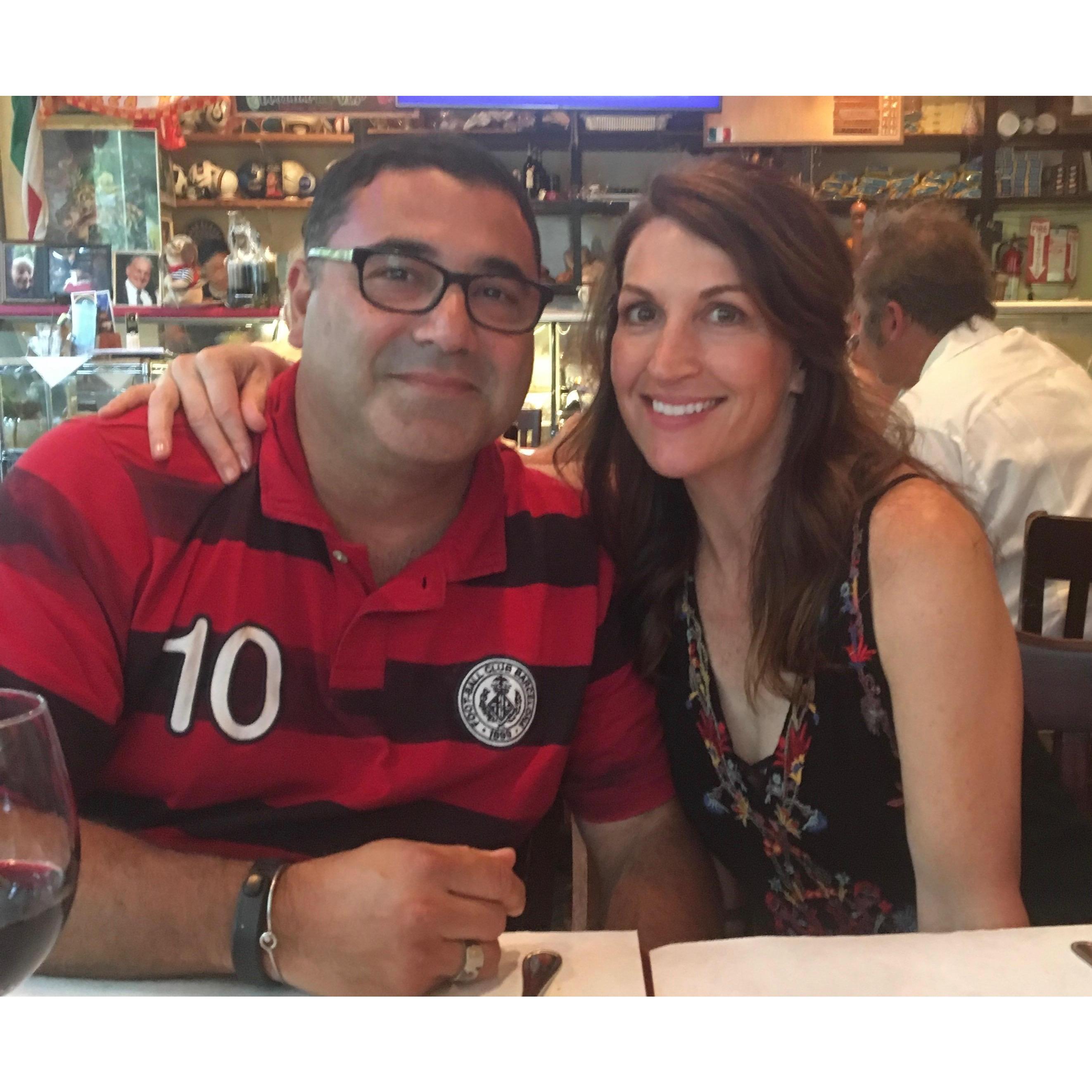 Evening celebration after we got engaged...oh and it was also my birthday!!!