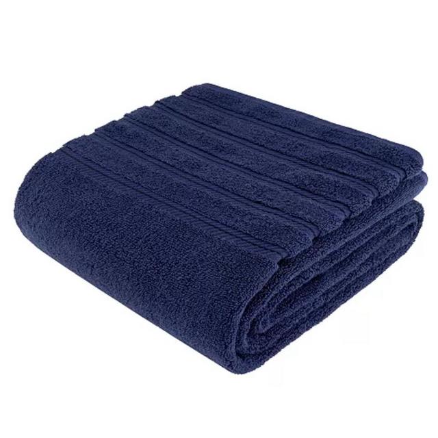 NAVY BLUE! Edison Luxury 100% Turkish Cotton Bath Sheet, 35"x70"