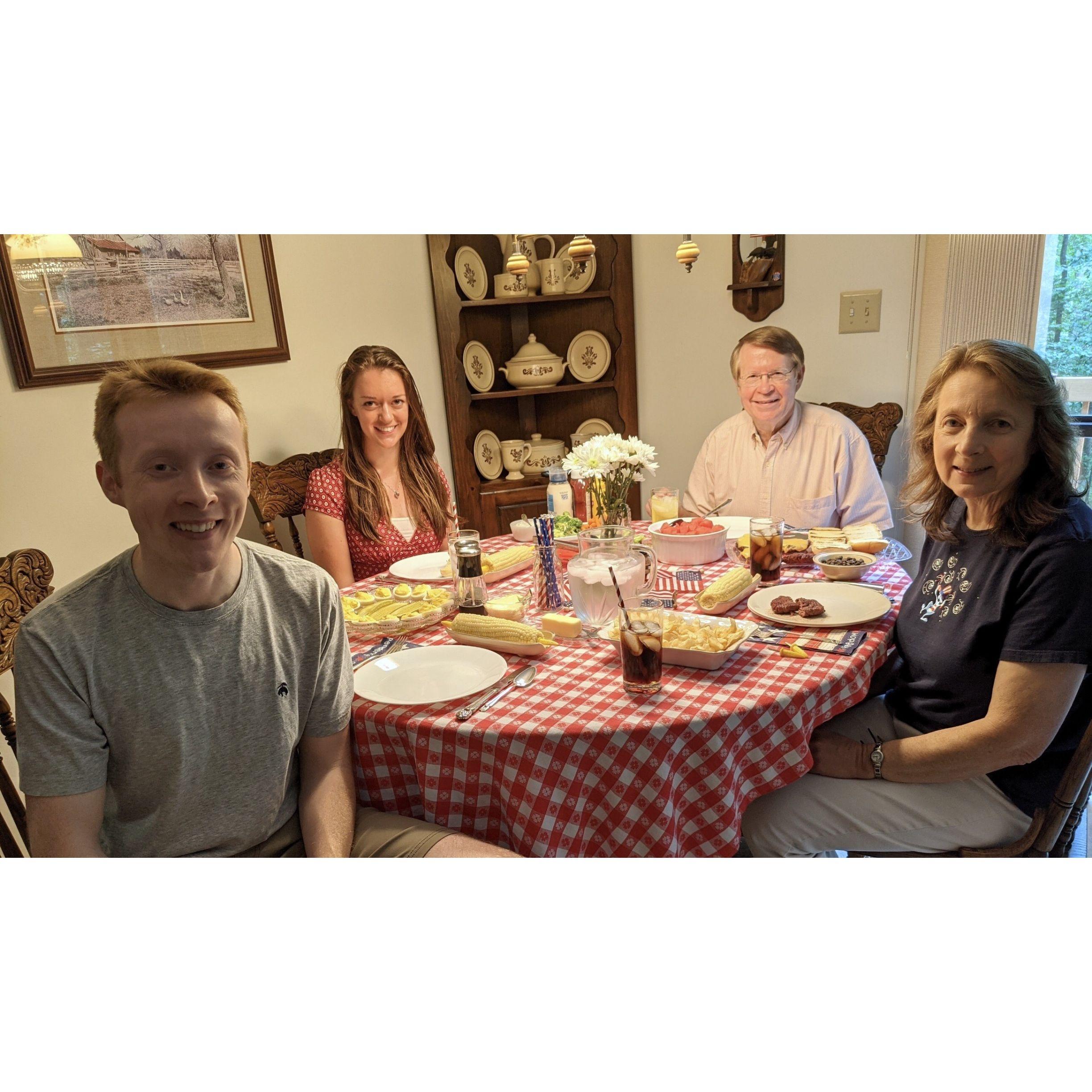 We mastered the tripod table shot by July 2021