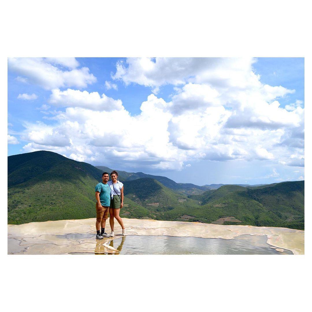 At Hierve El Agua in Oaxaca, Mx July 2019