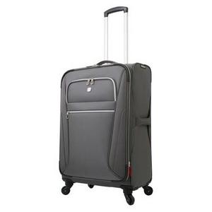 SWISSGEAR - SwissGear Checklite 24.5" Suitcase - Charcoal