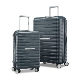 Voltage DLX 2 Piece Set (CO/MD) | Dark Graphite | Luggage Set | Samsonite