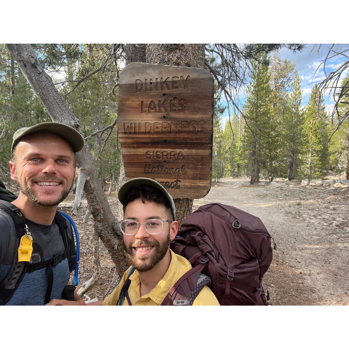 Backpacking in the Sierras