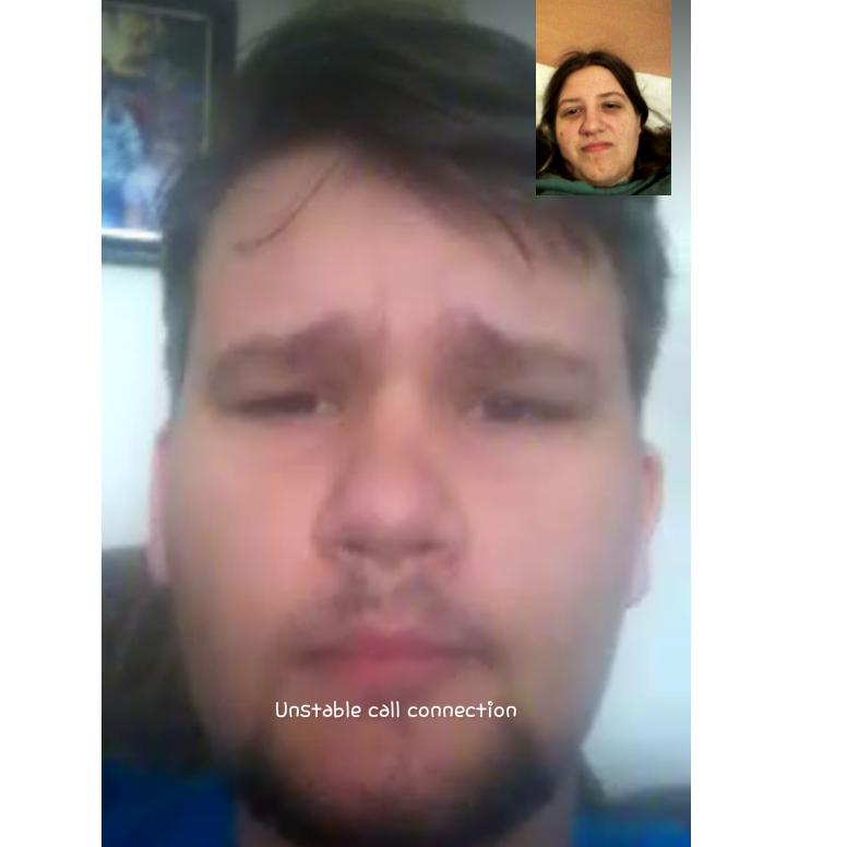 Skype calls were how we spent time together in spring of 2016 when I was in Ireland