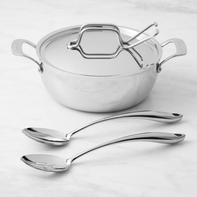 Cuisinart Triply Stainless-Steel 4-Piece Entertaining Set