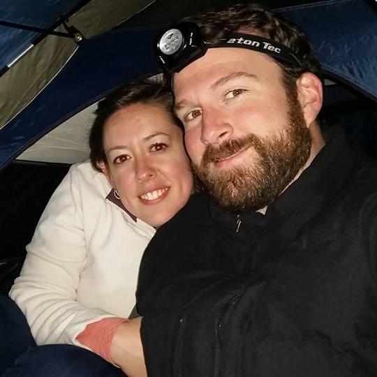 Camping in the Blue Ridge Mtns.  Asheville, NC