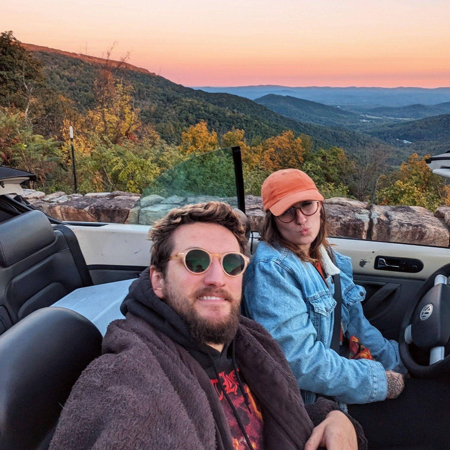 Shenandoah VW Bug road trip
