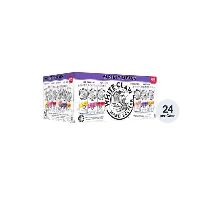 White Claw Hard Seltzer Variety 24 Pack